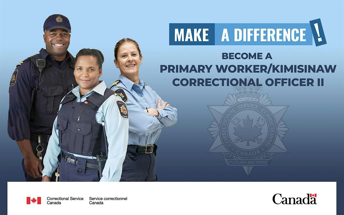 Canaan Care Presents: Information Session with Correctional Service Canada, 9 December | Event in Edmonton