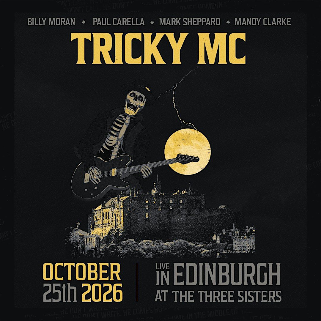 Tricky MC Live in Edinburgh, The Three Sisters, Edinburgh, 25 October ...