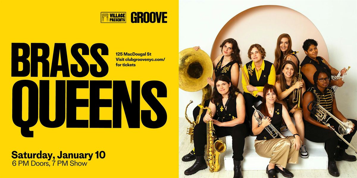 Brass Queens, 10 January | Event in New York | AllEvents