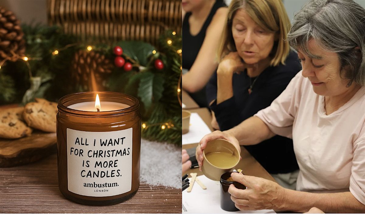 Craft Your Own Festive Scented Candle with Sari, 28 November | Event in London | AllEvents