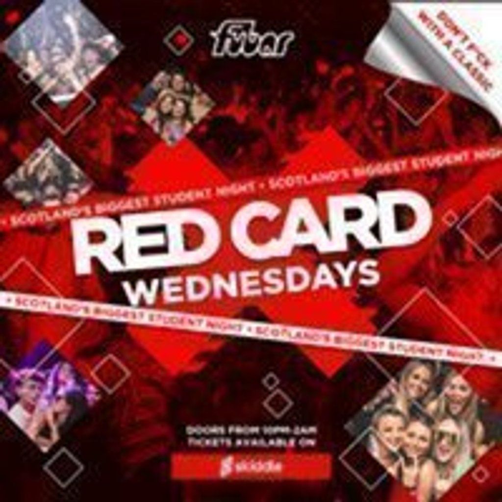 RED CARD Wednesday | Event in Stirling | AllEvents