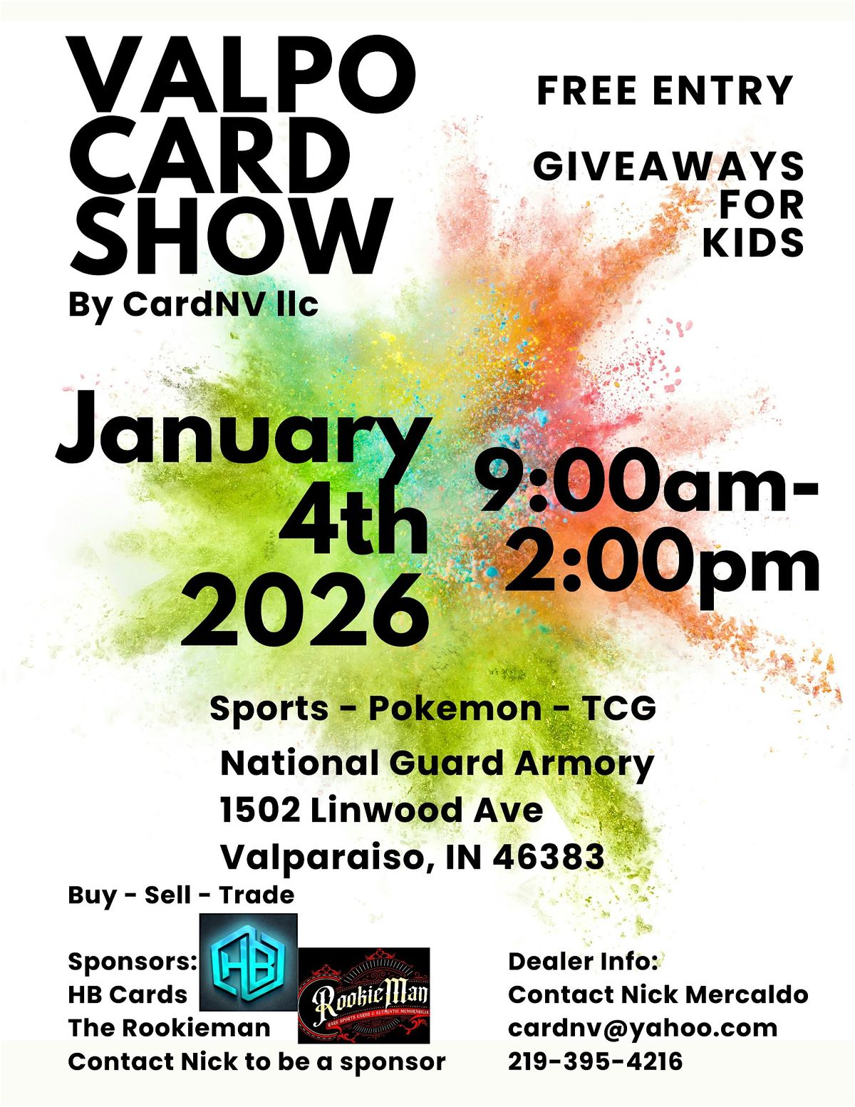 Valpo Card Show, 4 January | Event in Valparaiso | AllEvents
