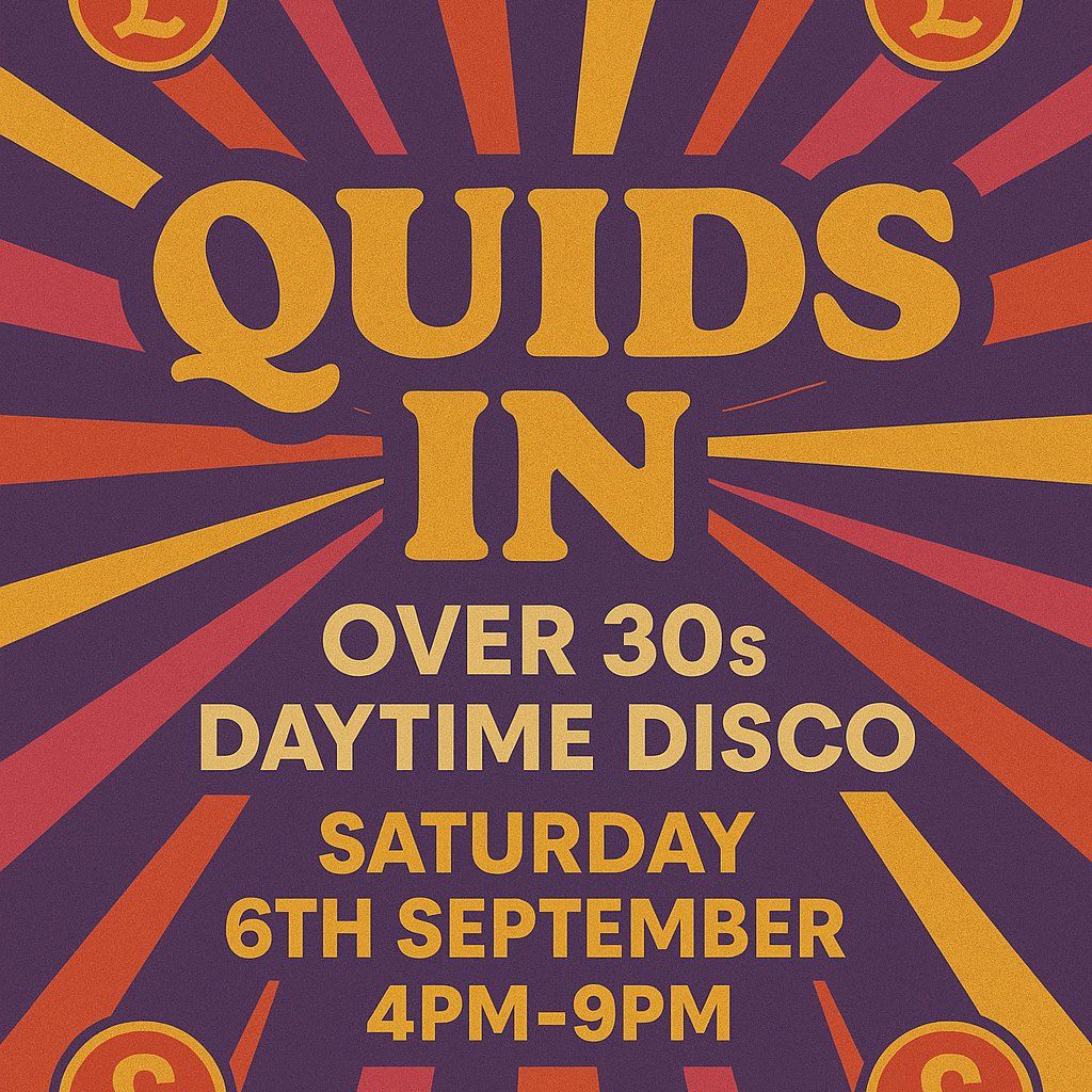 Treble Leek - Quids In - Over 30s Daytime Party, 6 September | Event in Leek | AllEvents