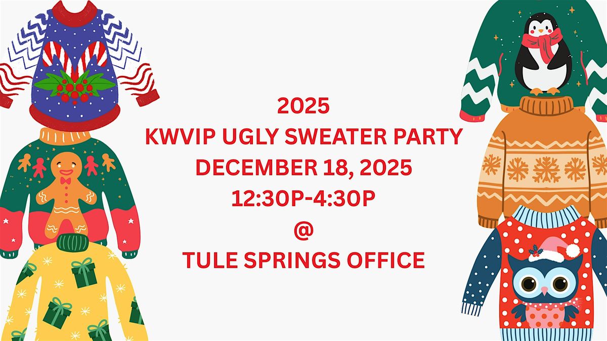 KWVIP Officewide Ugly Sweater Party!!!, 18 December | Event in Las Vegas | AllEvents