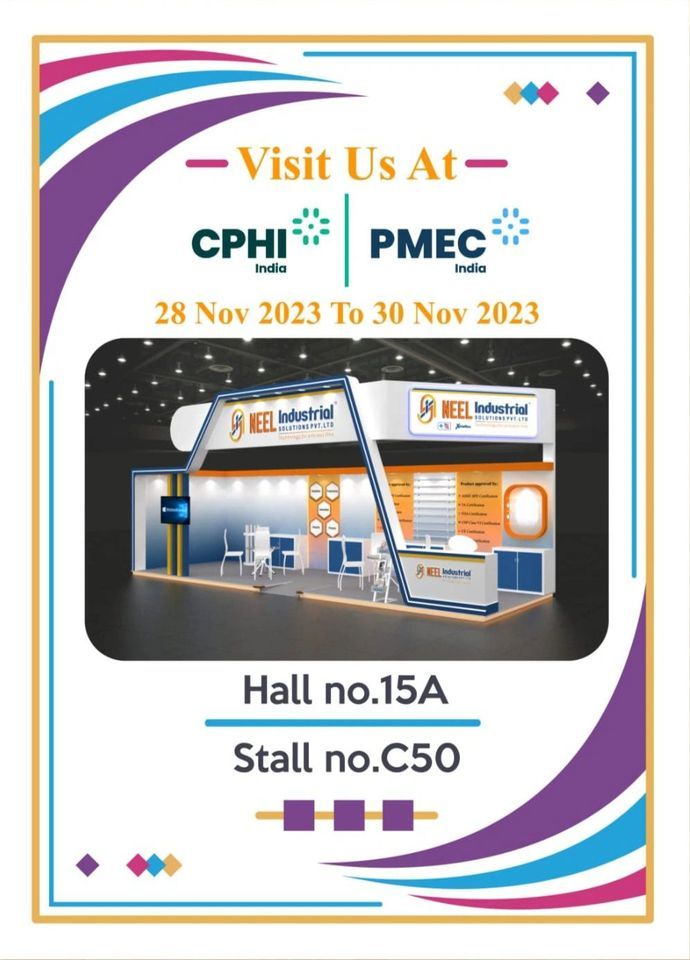 CPHI / PMEC India Exibition from 28th November to 30th November 2025