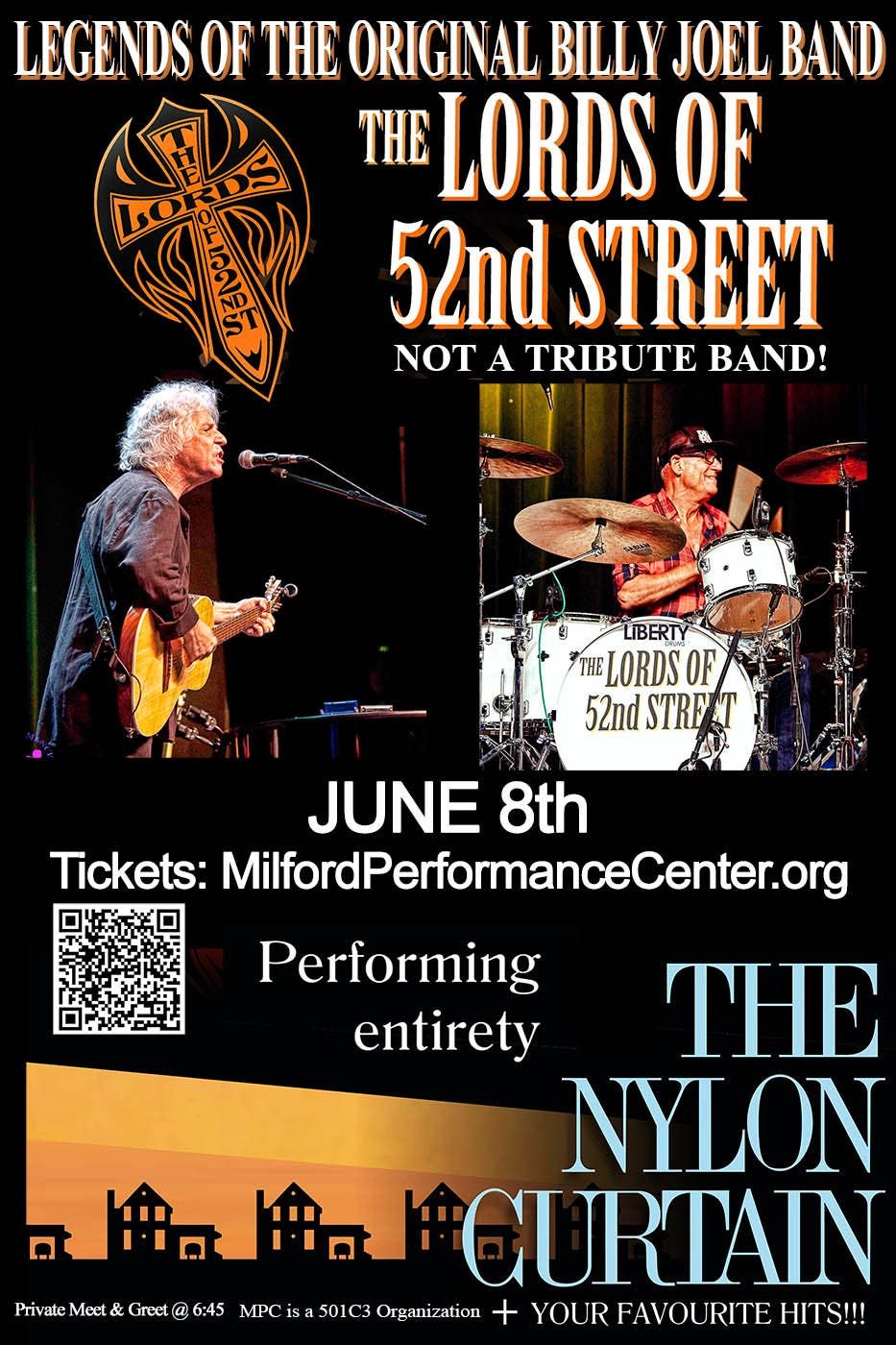Lords of 52nd Street at Shea Center for Performing Arts, 22 November | Event in Wayne | AllEvents