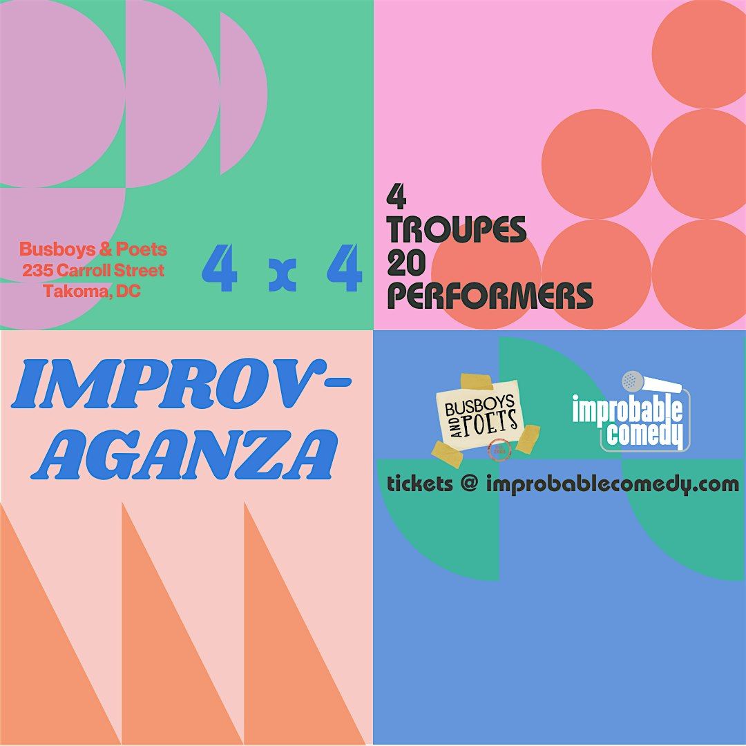 Improv-a-ganza, 5 February | Event in Washington | AllEvents