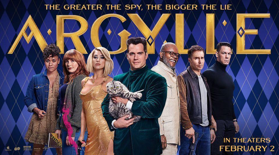 Premiere Screening ARGYLLE, The Movies at Midway, Lewes, February 1