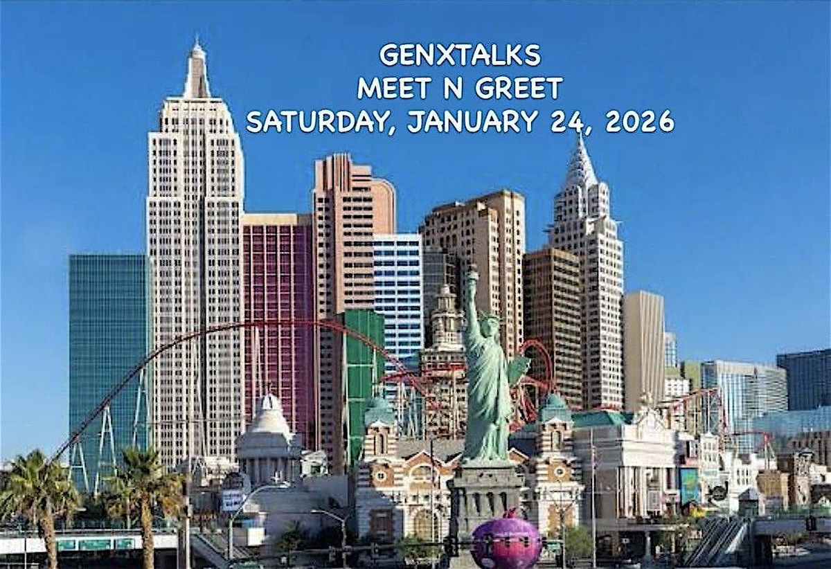 GENXTALKS ANNUAL VEGAS CELEBRATION, 24 January | Event in Las Vegas | AllEvents