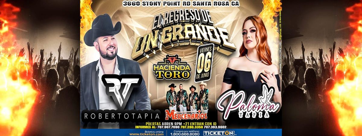 ROBERTO TAPIA, PALOMA TAPIA & MAS , 6 June | Event in Santa Rosa | AllEvents