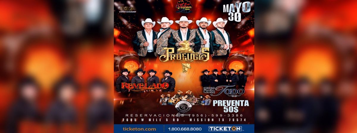 PROFUGOS DE NUEVO LEON, REVELADO & MAS, 30 May | Event in Mission | AllEvents