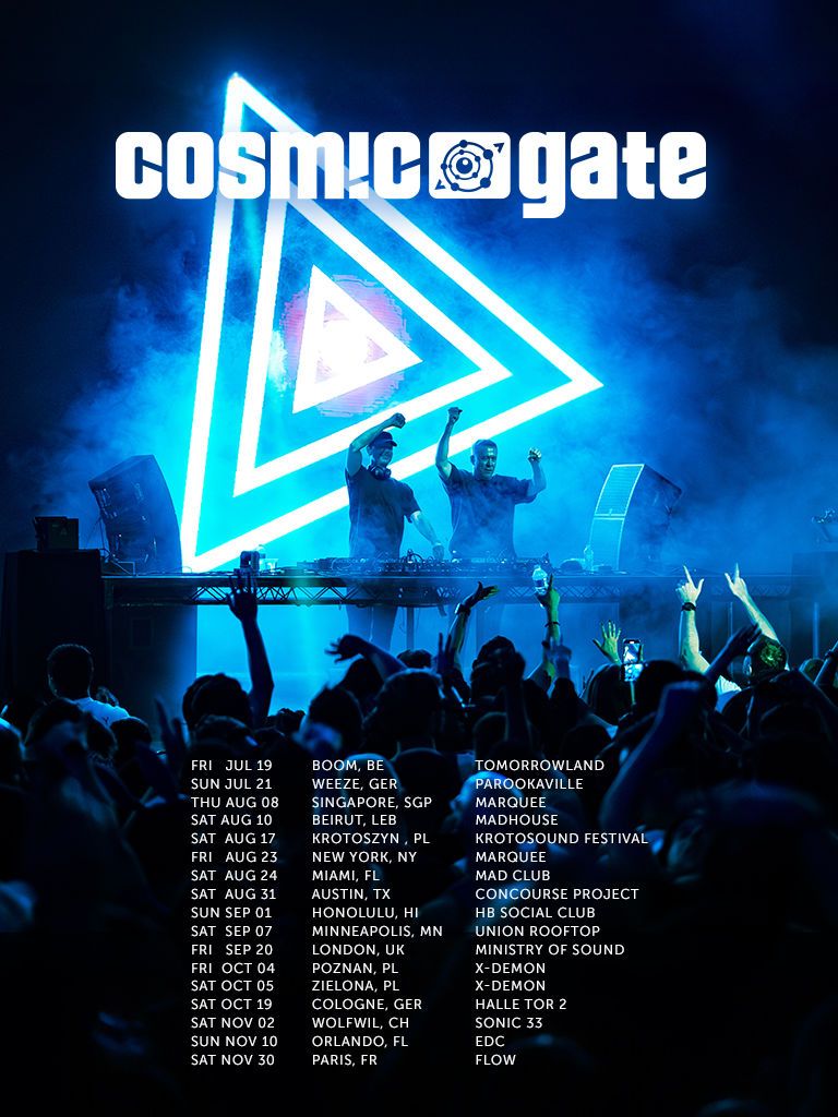 Cosmic Gate at Sunbar Tempe, 3 May | Event in Tempe | AllEvents