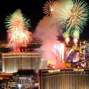 Las Vegas Strip America250 July 4th Fireworks 2026