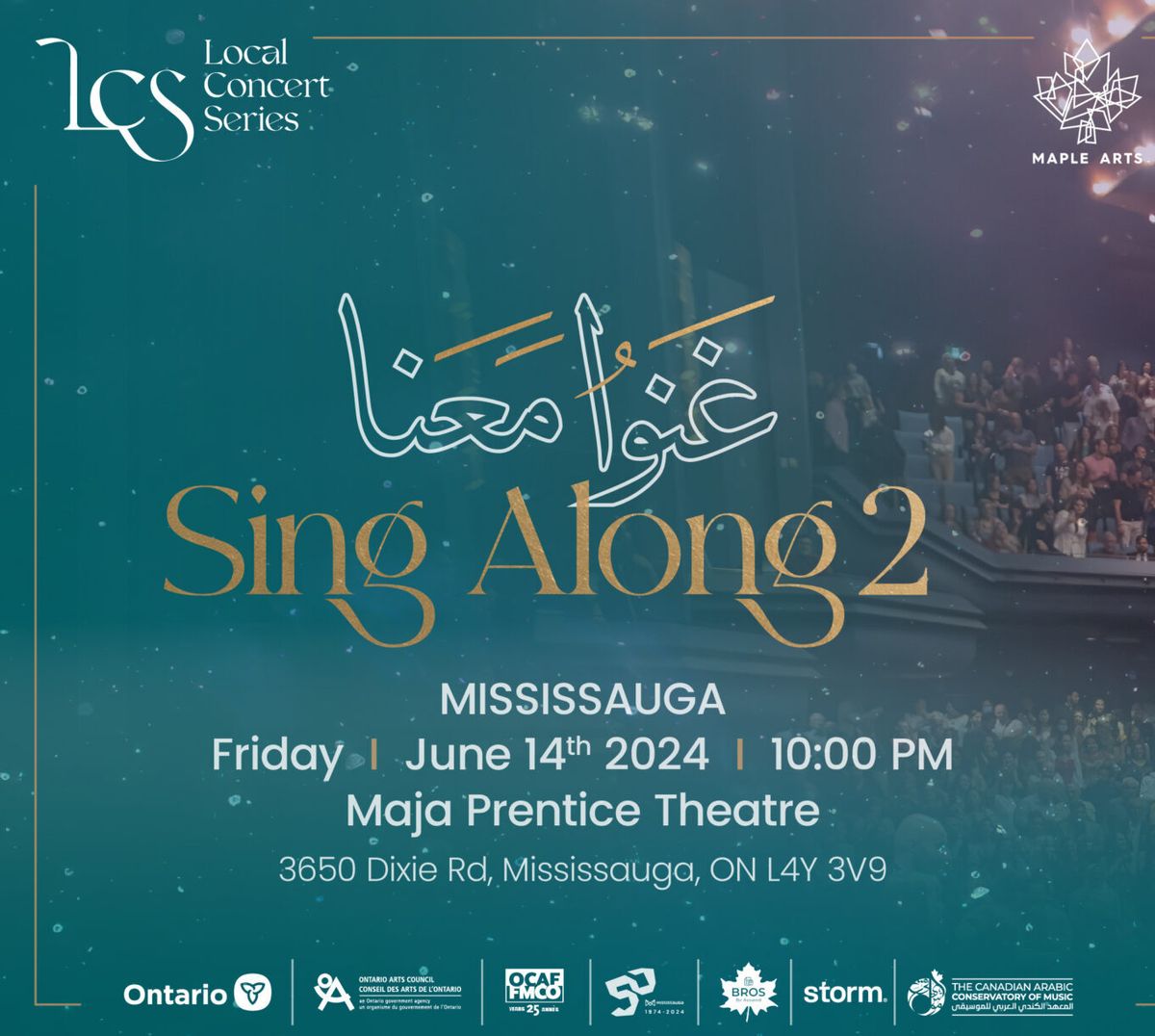 Sing Along - Canadian Arabic Orchestra at Myer Horowitz Theatre, 13 September | Event in Edmonton | AllEvents