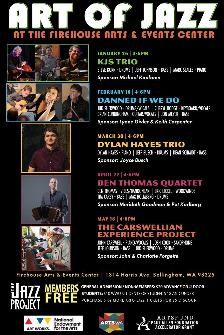 Project Trio, 16 October | Event in Spartanburg | AllEvents