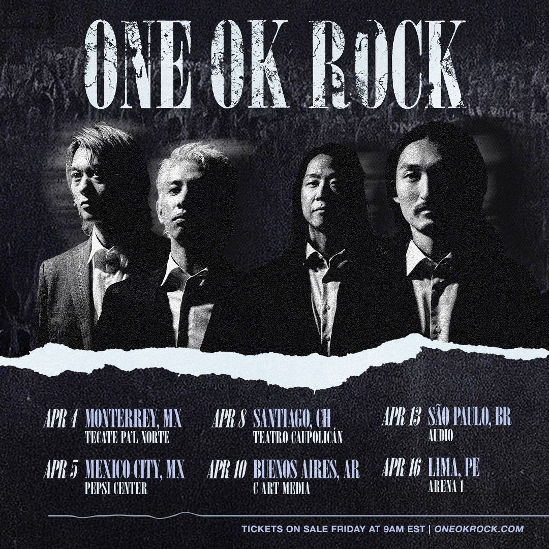 One Ok Rock, 2 June | Event in Laval | AllEvents