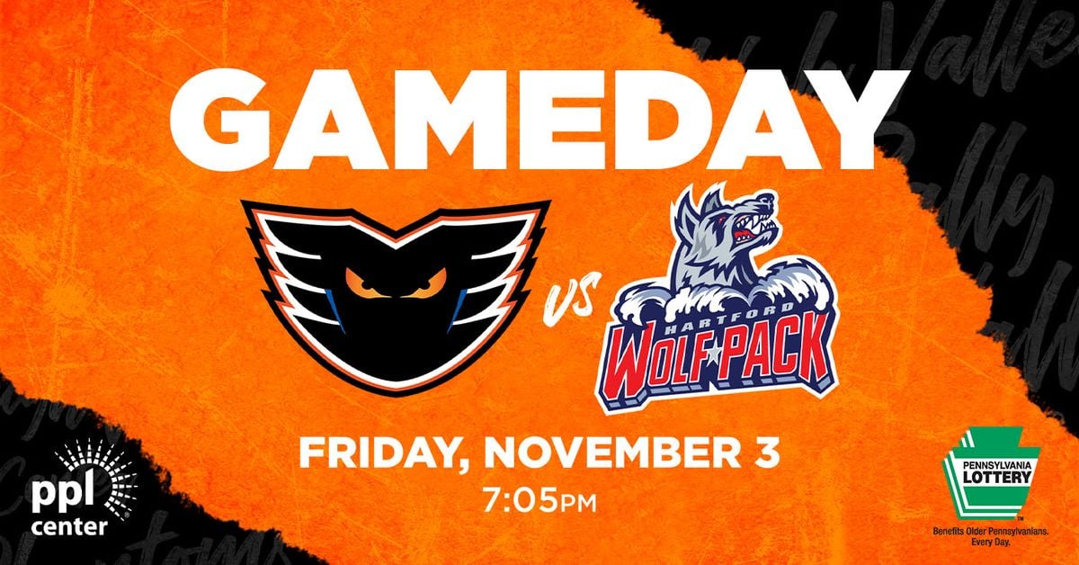 Hartford Wolf Pack at Lehigh Valley Phantoms, 1 March | Event in Allentown | AllEvents