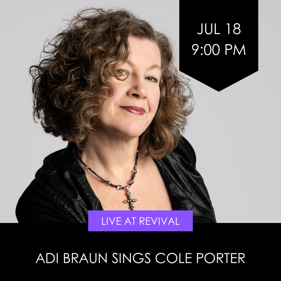 Adi Braun Sings Cole Porter at Flato Markham Theatre, 6 November | Event in Markham | AllEvents