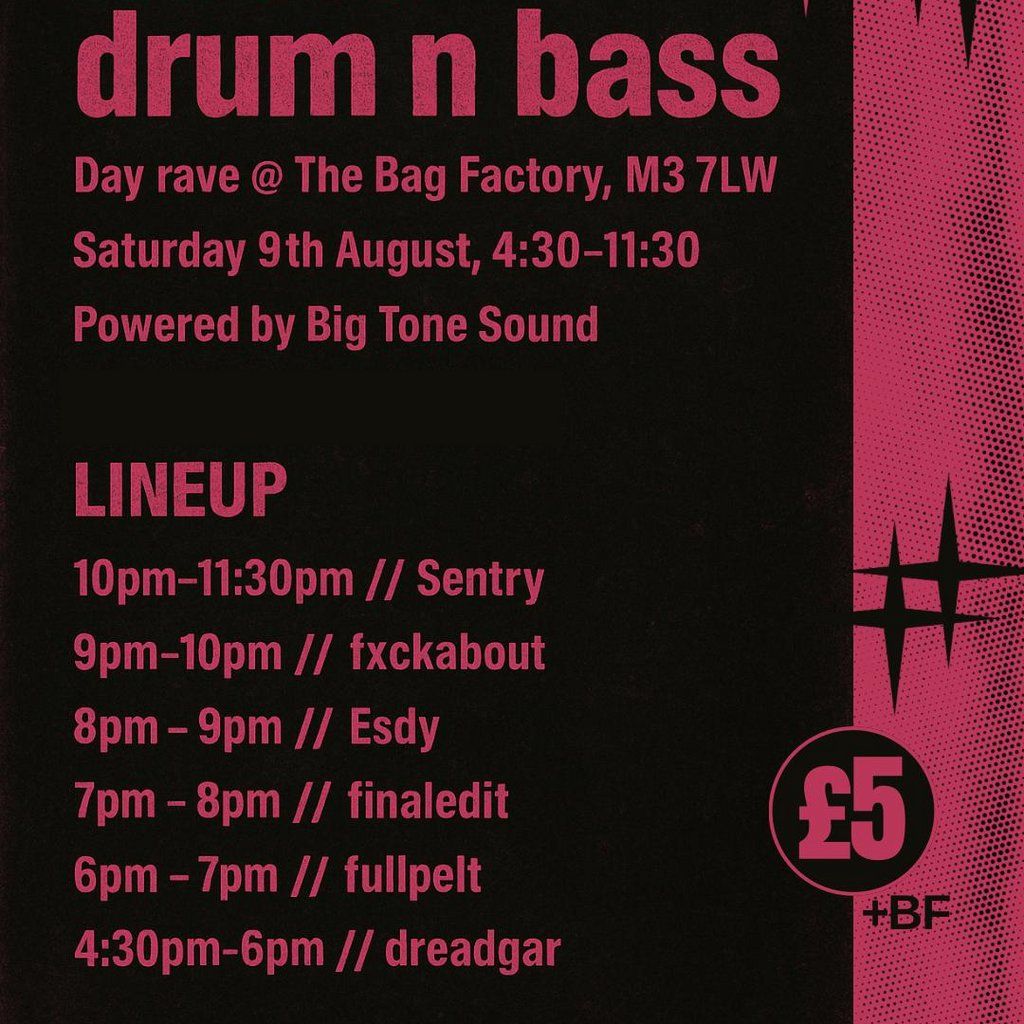 Drum and Bass @ The Bag Factory! | Event in Salford | AllEvents