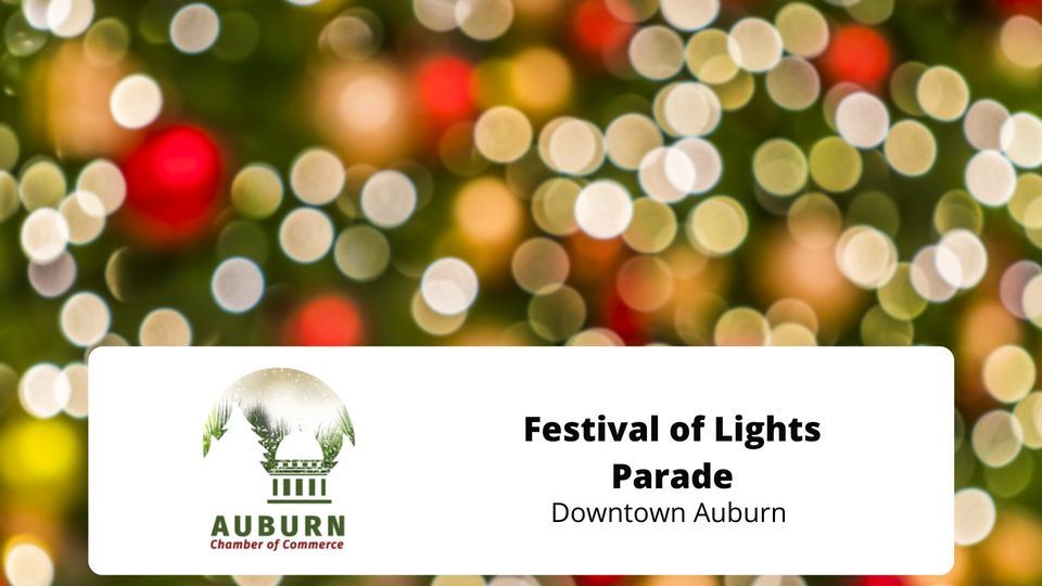 Festival of Lights Parade, Downtown Auburn, December 4 2025 AllEvents.in