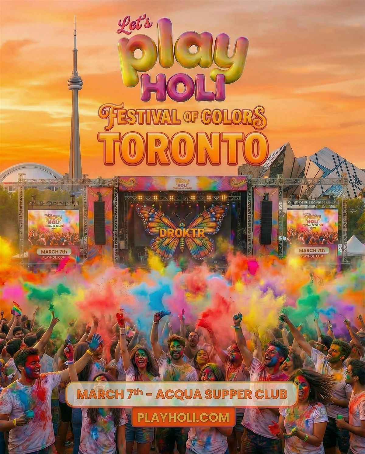 TORONTO - PLAY HOLI aka FESTIVAL OF COLORS 2026
