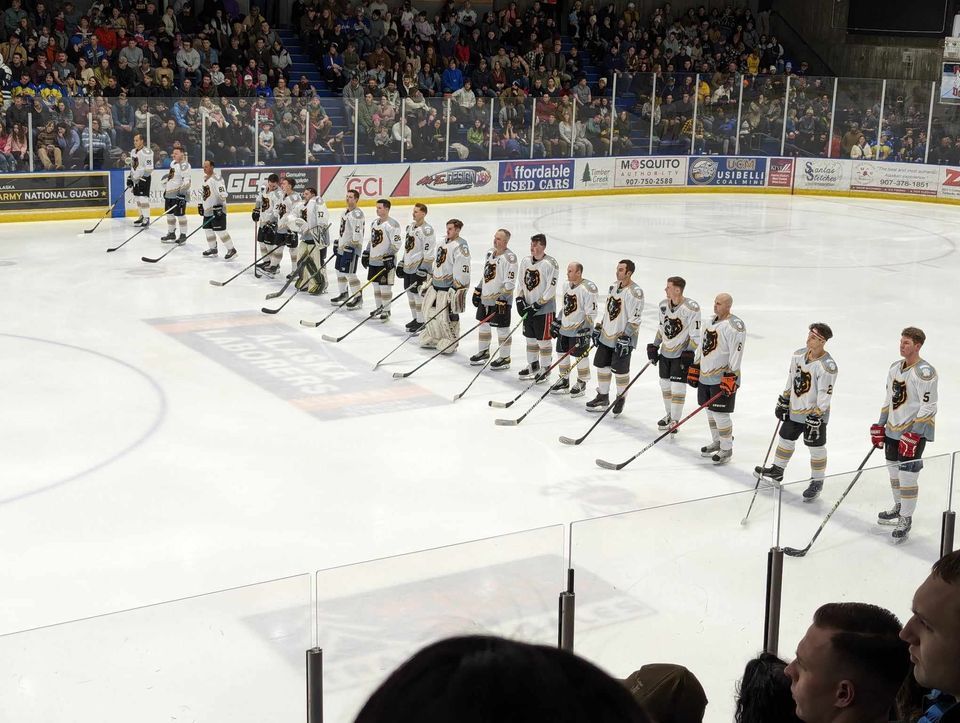 Hockey Week In Fairbanks Army vs Air Force , Big Dipper Ice Arena