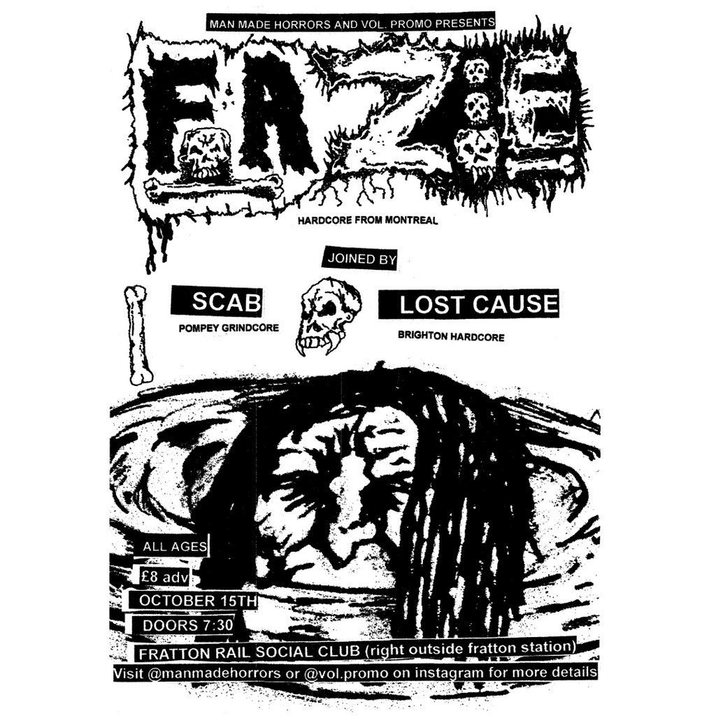 Faze / Scab / Lost Cause Show Ticket, 15 October | Event in Portsmouth | AllEvents