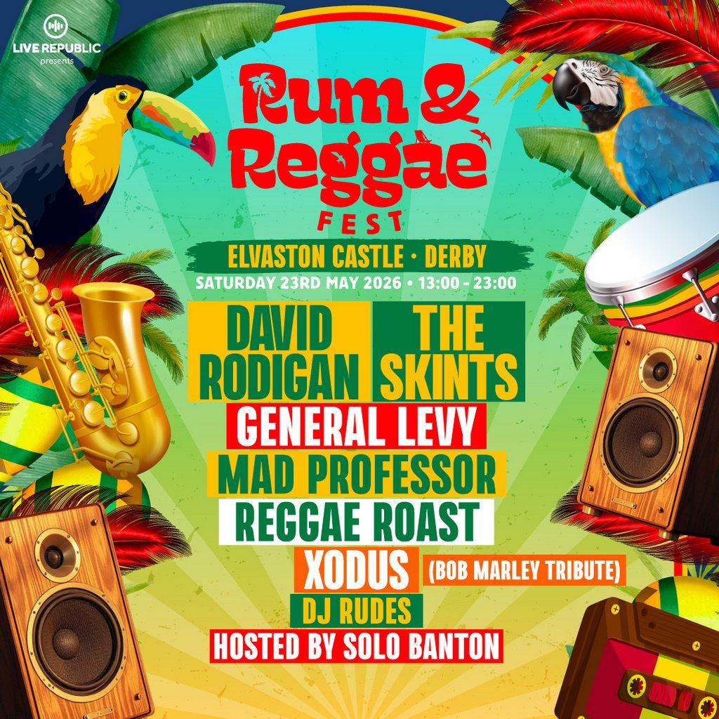 Rum & Reggae 2026 | Elvaston Castle, Derby, 23 May | Event in Derby | AllEvents