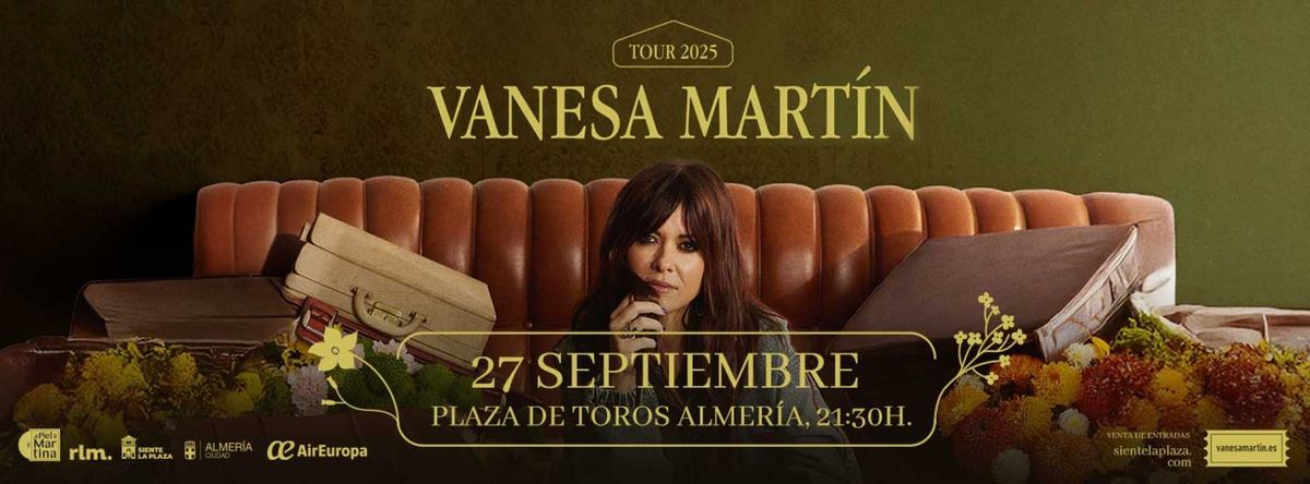 Vanesa Martin Almería Tickets, 27 September | Event in Almería | AllEvents