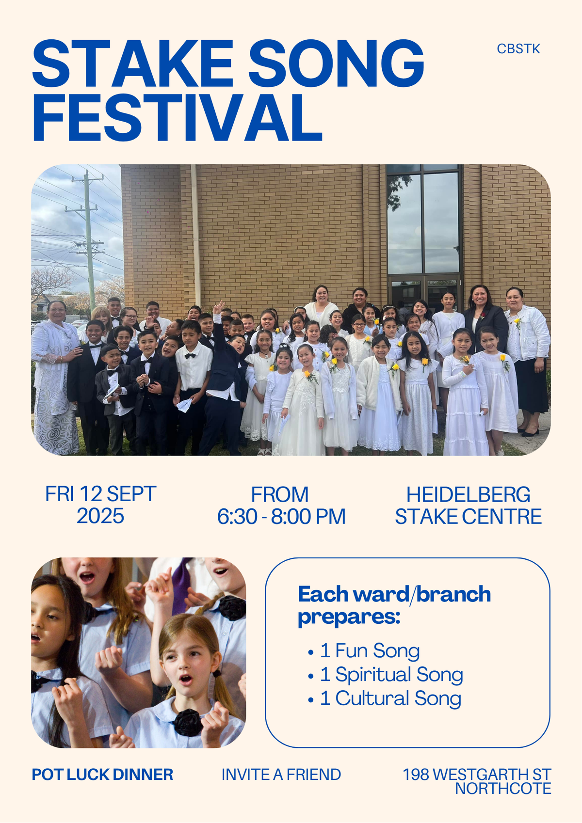 Community Song Festival, 12 September | Event in Northcote | AllEvents