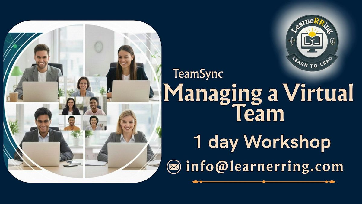 Managing a Virtual Team 1 Day Workshop | Naperville, IL, 12 December | Event in Naperville | AllEvents