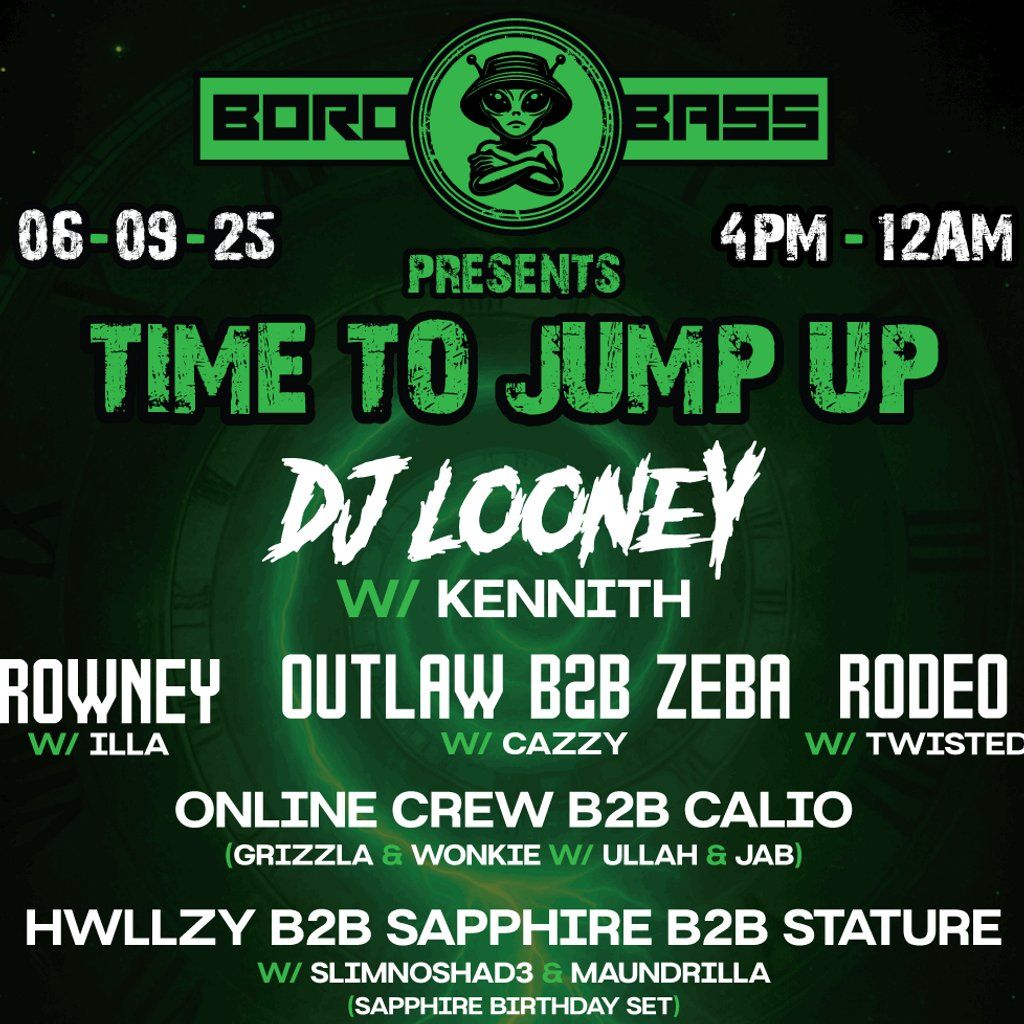 BORO BASS Presents - TIME TO JUMP UP, 6 September | Event in Coventry | AllEvents