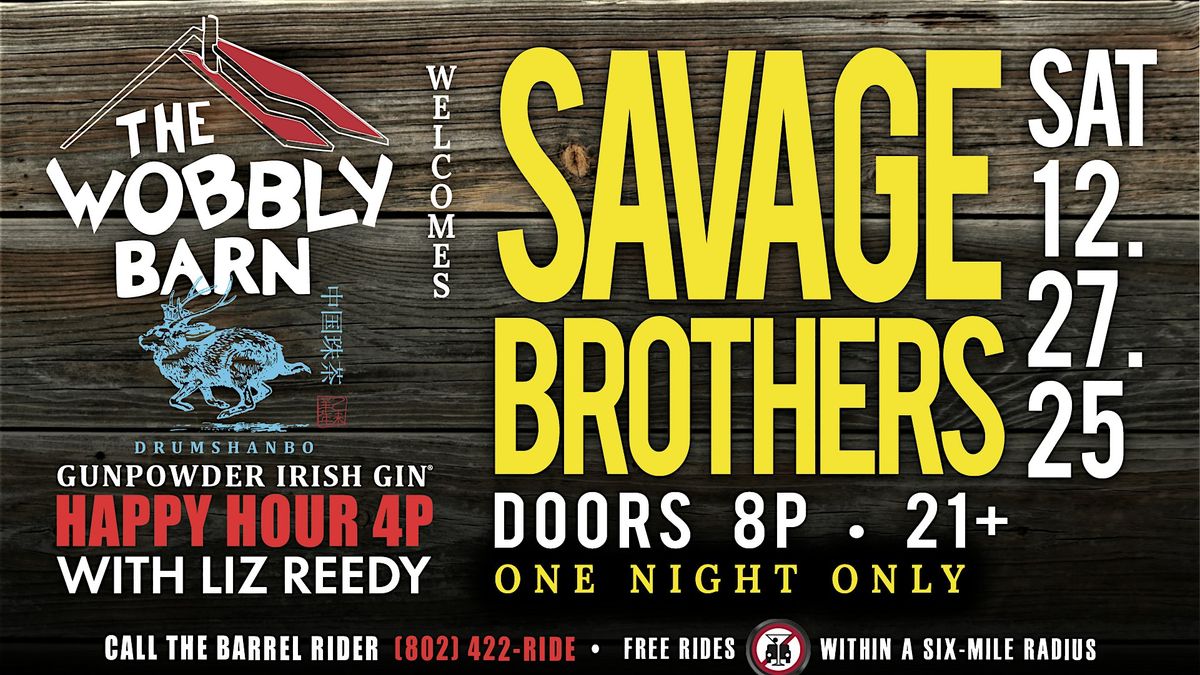 Savage Brothers, 27 December | Event in Killington | AllEvents