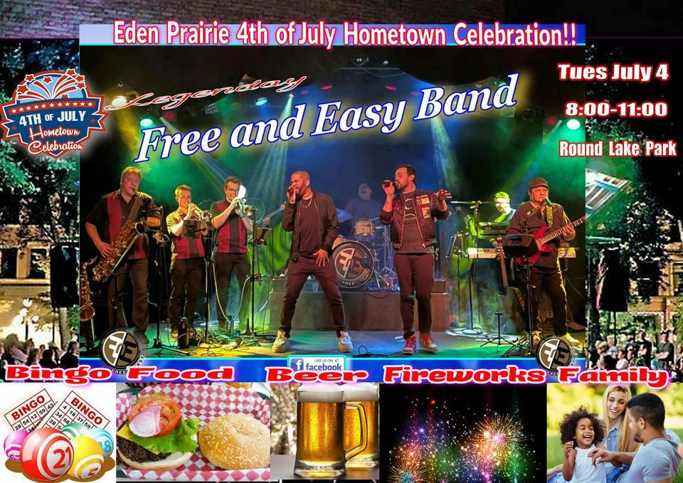 Free and Easy Headlines Eden Prairies 4th of July Fireworks Show, Round