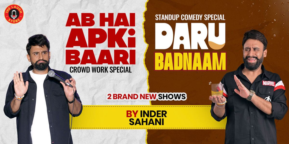 Inder Sahani Live - A Standup Comedy Show