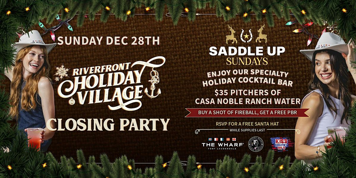 Riverfront Holiday Village: Saddle Up Sundays, 28 December | Event in Fort Lauderdale | AllEvents