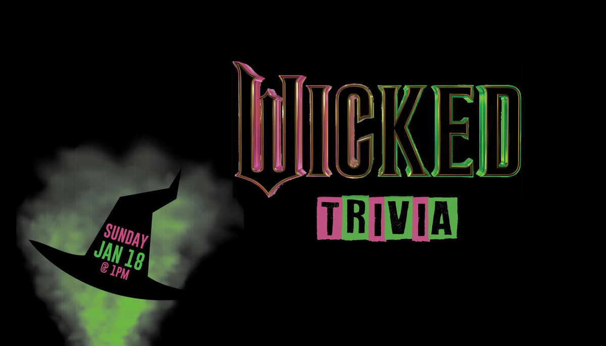 WICKED TRIVIA!, 10 January | Event in Baltimore | AllEvents