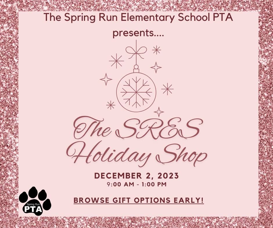 SRES Holiday Shop, Spring Run Elementary, Midlothian, December 2 2023