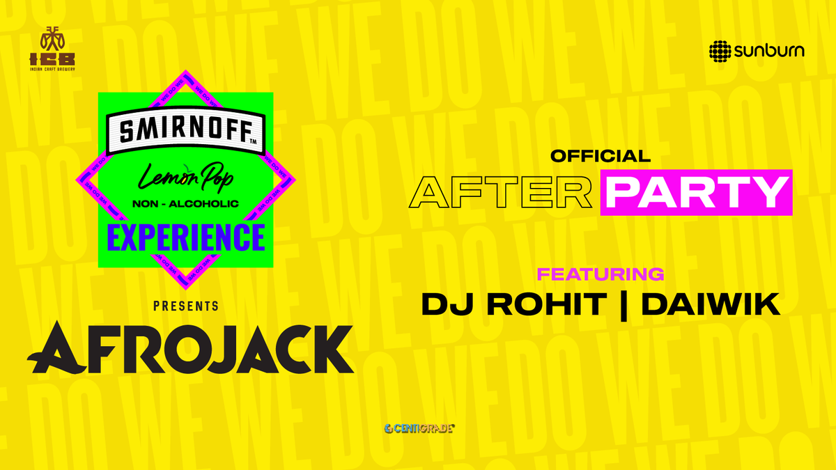 Sunburn Arena Afrojack BLR - Official After Party, 29 November | Event in Bangalore | AllEvents