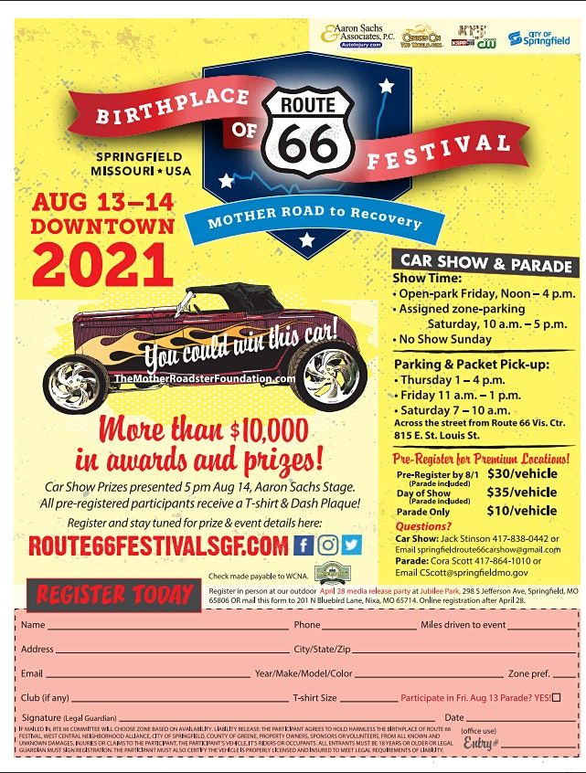 Route 66 Car Show 2025