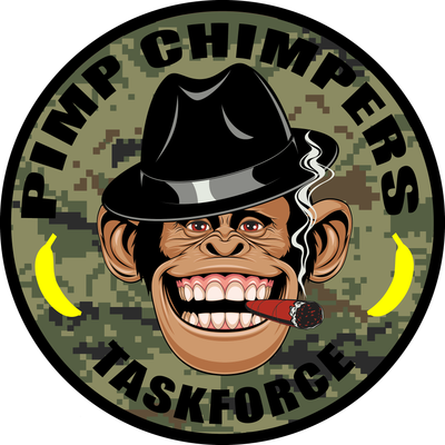 Pimp Chimpers logo