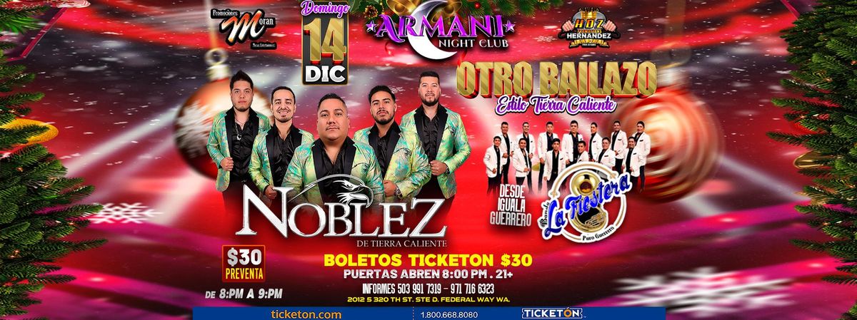 NOBLEZ DE TIERRA CALIENTE & MAS, 14 December | Event in Federal Way | AllEvents