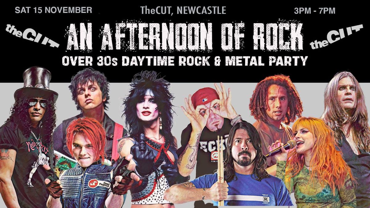 NEWCASTLE An Afternoon of Rock - Rock/Metal for the over 30s: 3pm-7pm, 15th November, 15 November | AllEvents