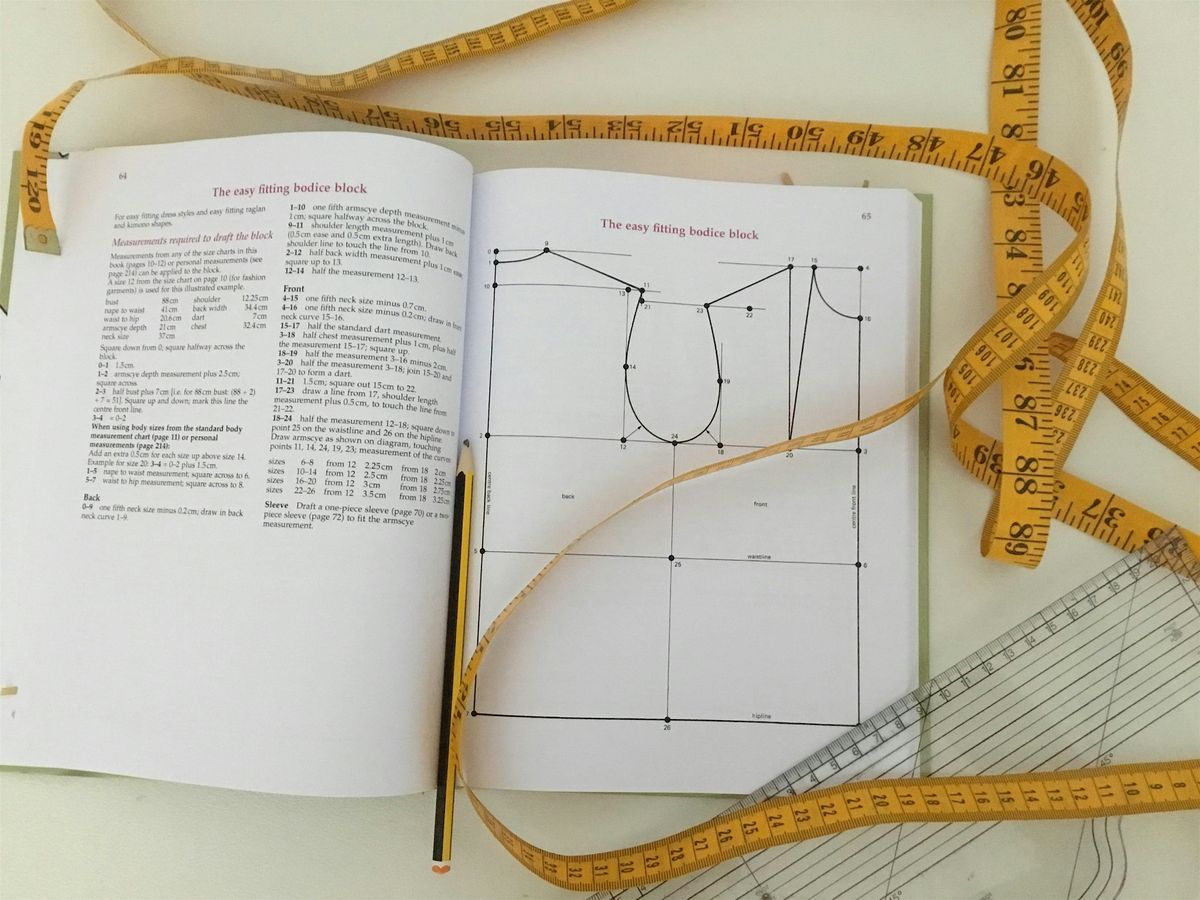 Sew with Nelly Bea Introduction to PATTERN CUTTING Masterclass, 21 February | Event in Christchurch | AllEvents