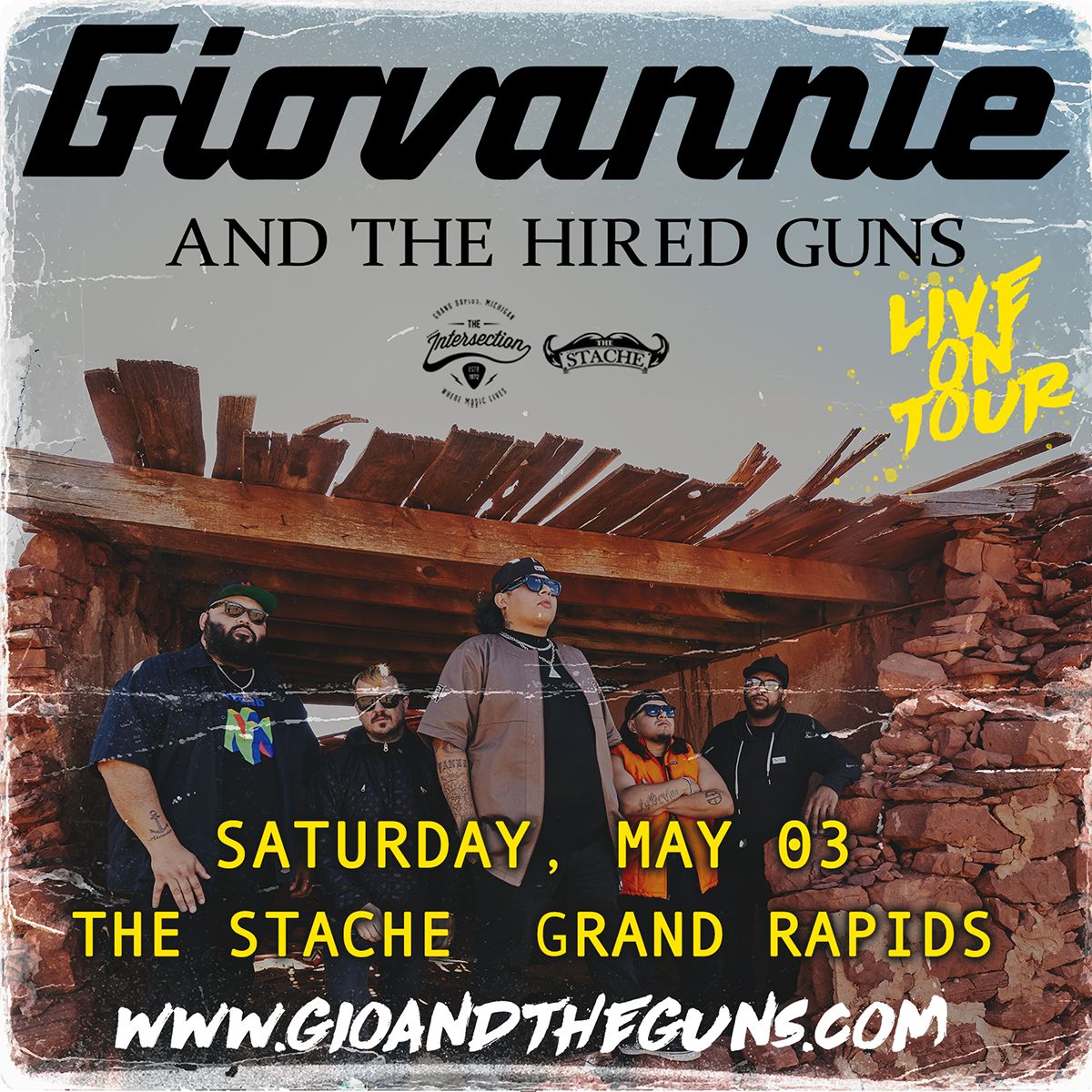 Giovannie and The Hired Guns, 3 August | Event in Billings | AllEvents