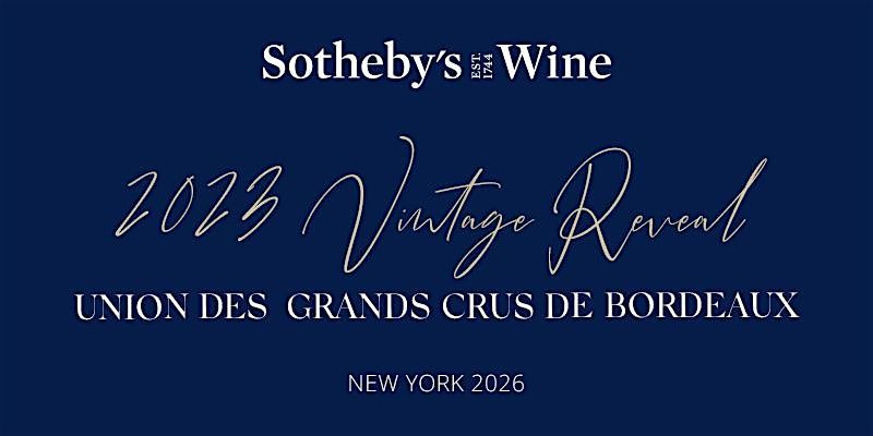 Union des Grands Crus de Bordeaux - 19 January 2026, 19 January | Event in New York | AllEvents