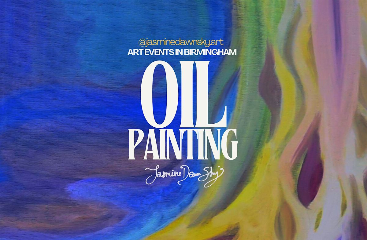 Oil Painting Class|Serenity Cafe Lounge & Cocktail Bar, Birmingham