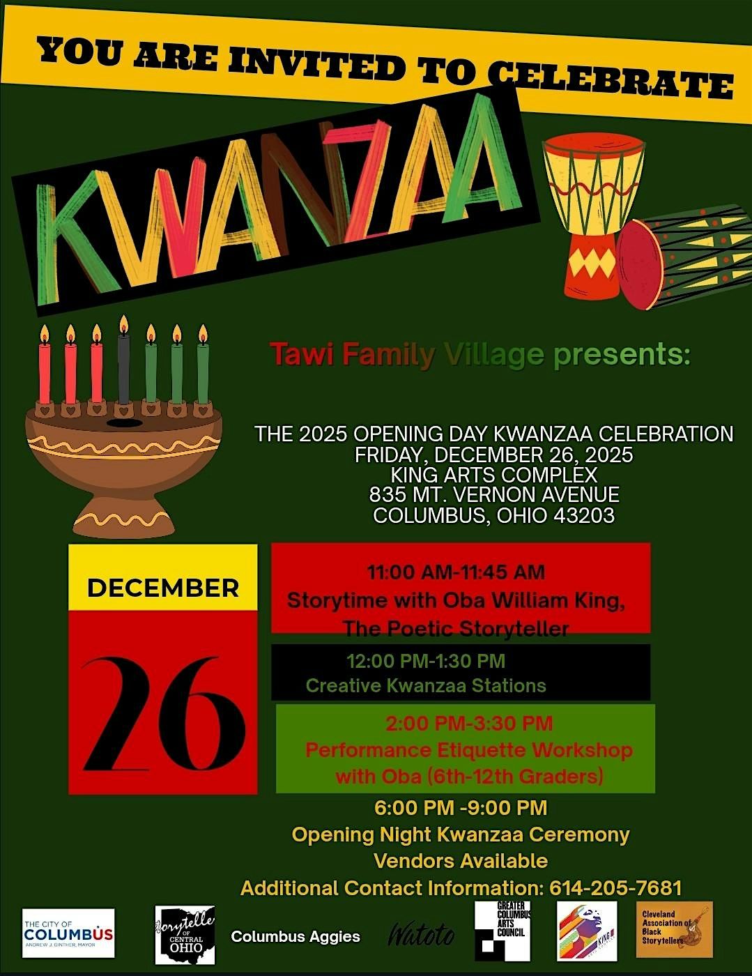 Tawi Family Village presents Kwanzaa