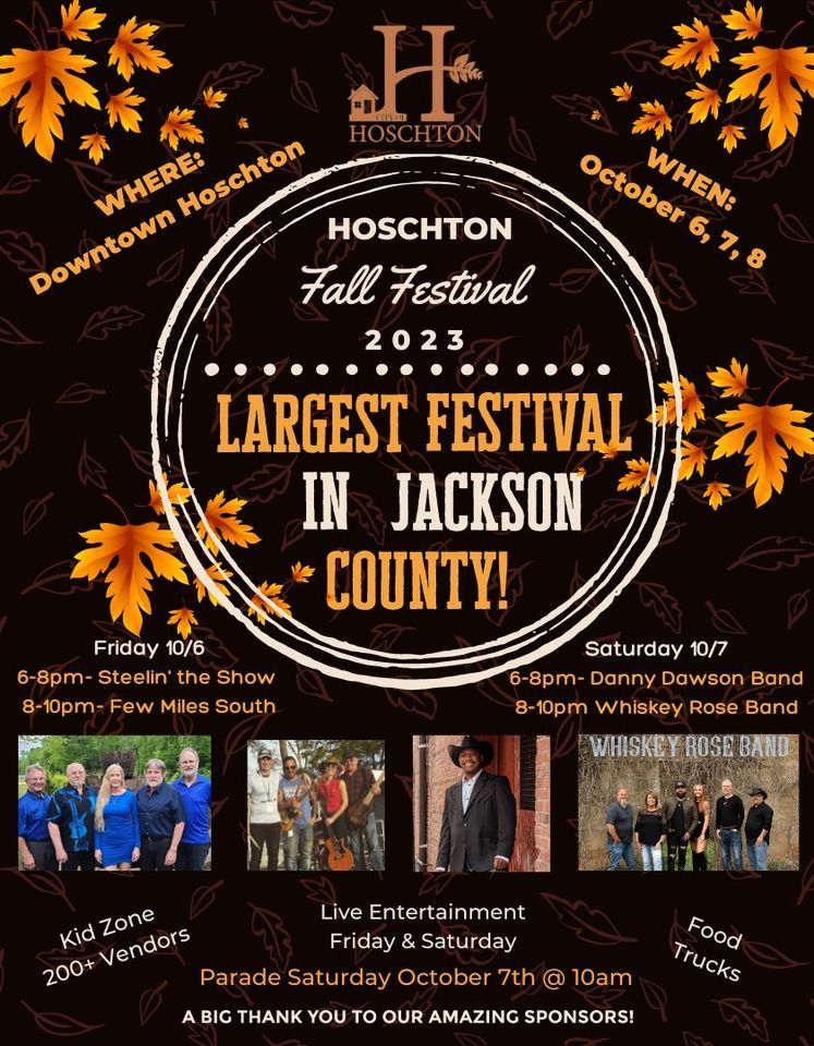 Hoschton Fall Festival, Downtown Disney District, Anaheim, October 6 to