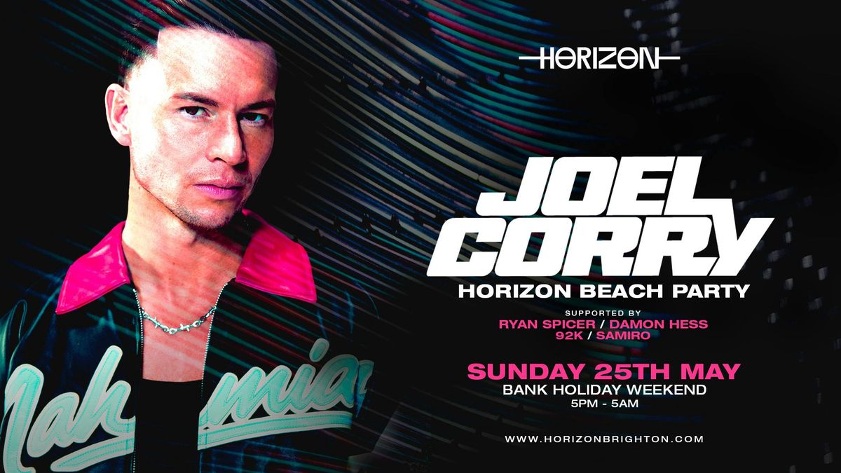 Joel Corry | Horizon Beach Party | Sunday 25/05/25, 25 May | Event in Brighton | AllEvents